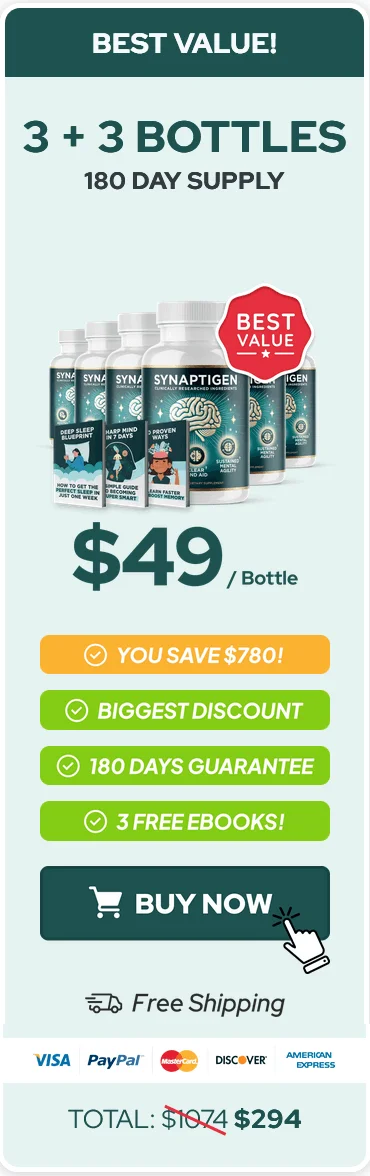 Synaptigen 6 bottle price 
